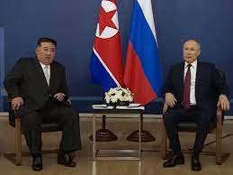 Russia-North Korea Relations: नॉर्थ कोरियाई तानाशाह किम जोंग की मंत्री पहुंचीं रूस, राष्ट्रपति पुतिन से की मुलाकात, रिश्तों को मजबूत करने पर दिया जोर 2 image 33