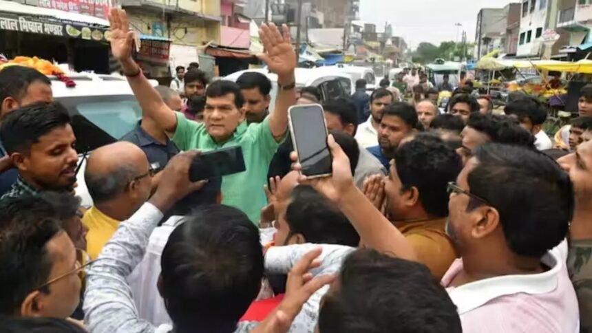 Minister AK Sharma Viral Video