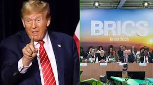 Donald Trump on Bricks Country: ट्रंप की नई धमकी! BRICS देशों को लिया आड़े हाथ, कहा - डॉलर को कमजोर किया तो भुगतना पड़ेगा परिणाम! 1 image 47