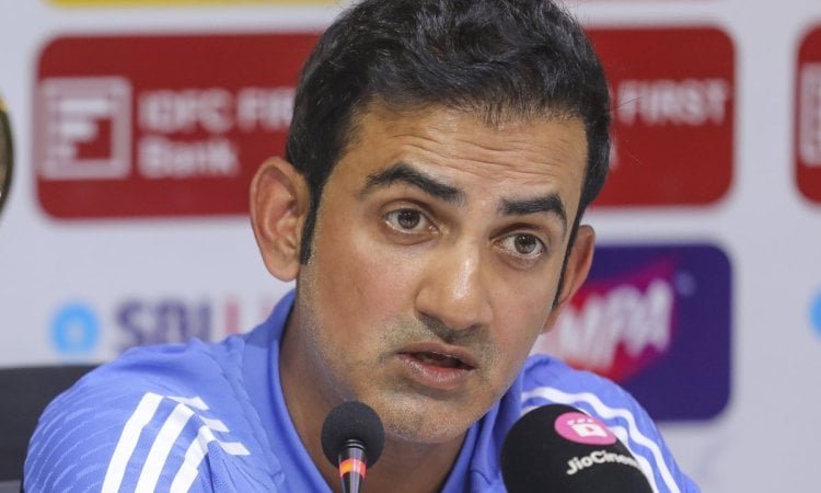 chennai indias head coach gautam gambhir addresses a press conference in hindi lg